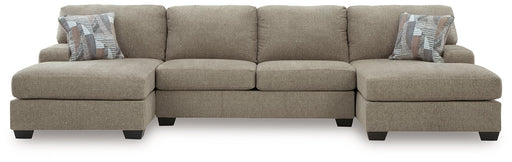 Newellen Sectional with Double Chaise - Casa Morelos / Coahuila Furniture (Oklahoma City, OK)