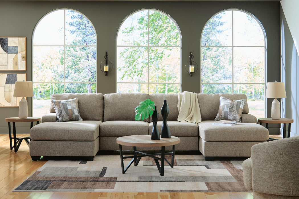 Newellen Sectional with Chaise - Casa Morelos / Coahuila Furniture (Oklahoma City, OK)