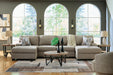 Newellen Sectional with Chaise - Casa Morelos / Coahuila Furniture (Oklahoma City, OK)