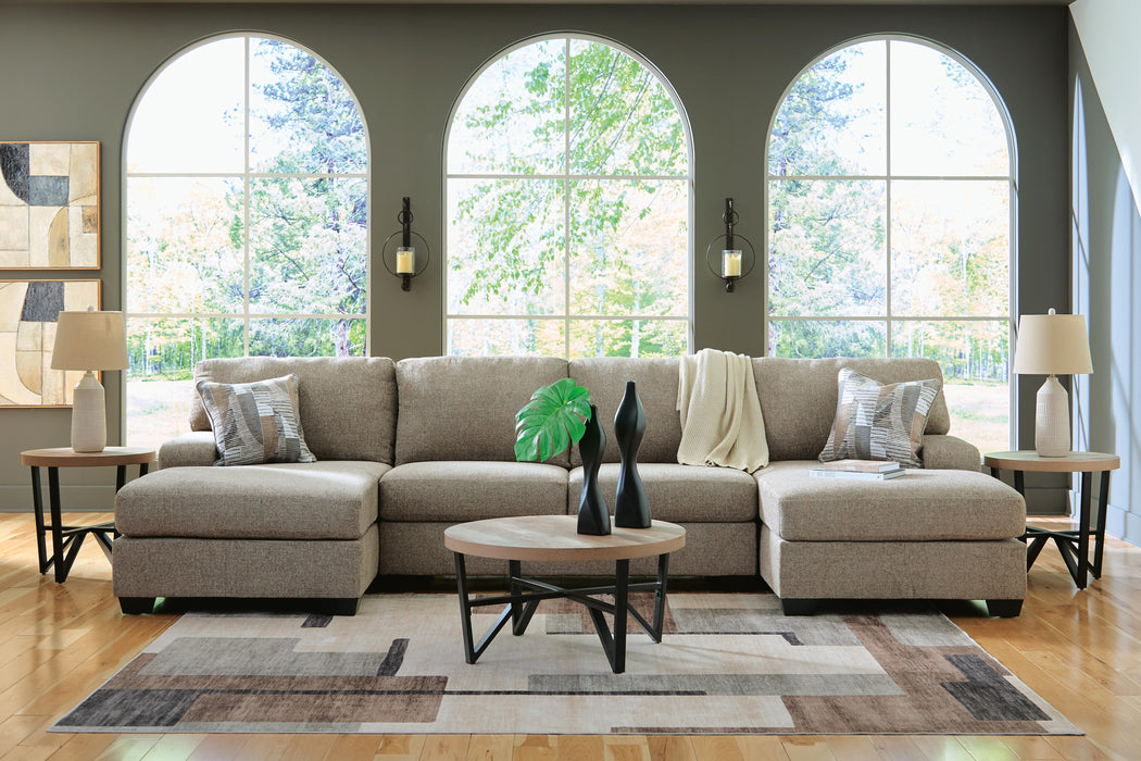 Newellen Sectional with Chaise - Casa Morelos / Coahuila Furniture (Oklahoma City, OK)