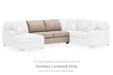 Newellen Sectional with Double Chaise - Casa Morelos / Coahuila Furniture (Oklahoma City, OK)