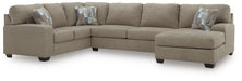 Newellen Sectional with Chaise - Casa Morelos / Coahuila Furniture (Oklahoma City, OK)