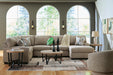 Newellen Sectional with Chaise - Casa Morelos / Coahuila Furniture (Oklahoma City, OK)