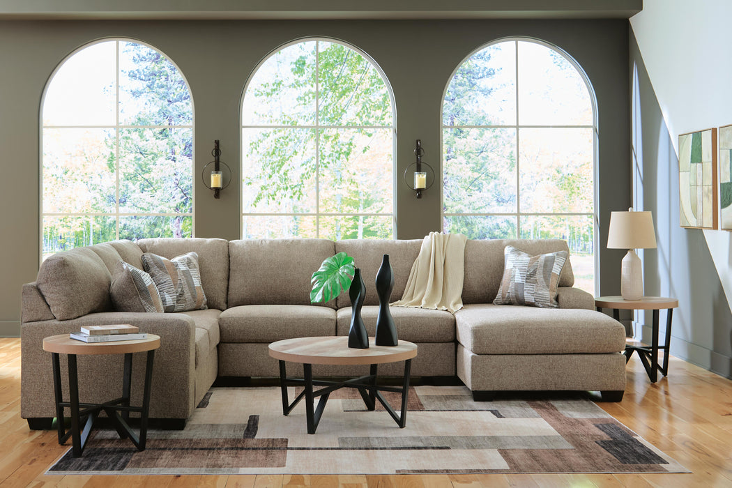 Newellen Sectional with Chaise - Casa Morelos / Coahuila Furniture (Oklahoma City, OK)