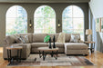 Newellen Sectional with Chaise - Casa Morelos / Coahuila Furniture (Oklahoma City, OK)