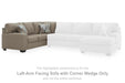 Newellen Sectional with Chaise - Casa Morelos / Coahuila Furniture (Oklahoma City, OK)