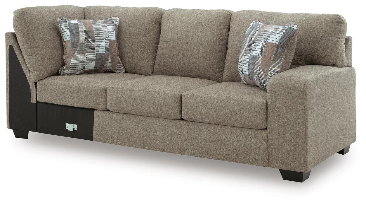 Newellen Sectional with Chaise - Casa Morelos / Coahuila Furniture (Oklahoma City, OK)