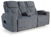 Studio Cave Power Reclining Loveseat with Console - Casa Morelos / Coahuila Furniture (Oklahoma City, OK)