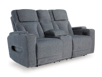 Studio Cave Power Reclining Loveseat with Console - Casa Morelos / Coahuila Furniture (Oklahoma City, OK)