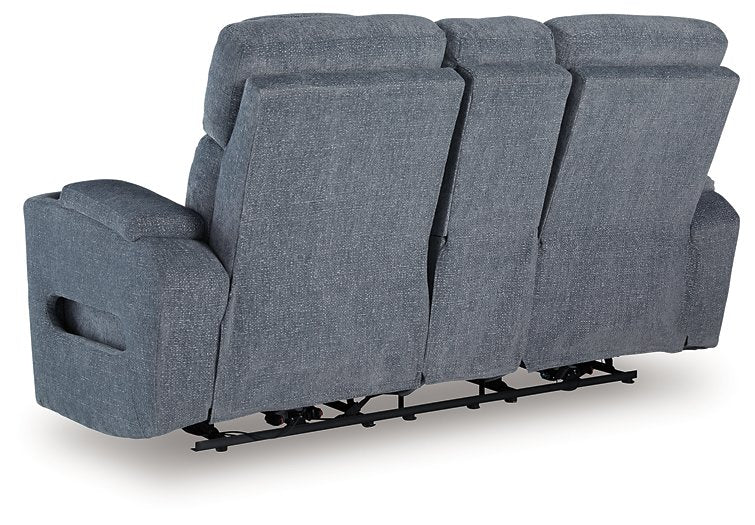 Studio Cave Power Reclining Loveseat with Console - Casa Morelos / Coahuila Furniture (Oklahoma City, OK)
