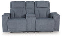 Studio Cave Power Reclining Loveseat with Console - Casa Morelos / Coahuila Furniture (Oklahoma City, OK)
