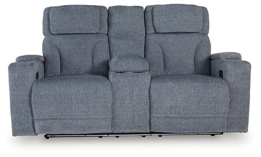 Studio Cave Power Reclining Loveseat with Console - Casa Morelos / Coahuila Furniture (Oklahoma City, OK)