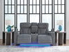 Studio Cave Power Reclining Loveseat with Console - Casa Morelos / Coahuila Furniture (Oklahoma City, OK)