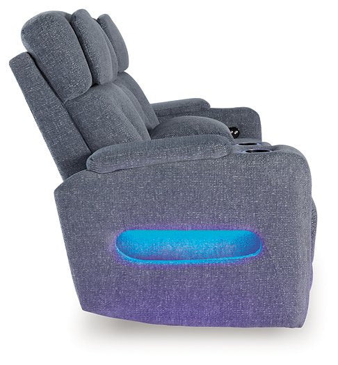 Studio Cave Power Reclining Loveseat with Console - Casa Morelos / Coahuila Furniture (Oklahoma City, OK)