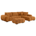 Camacho Upholstered Sectional Sofa with Ottoman Set - Casa Morelos / Coahuila Furniture (Oklahoma City, OK)