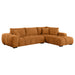 Camacho Upholstered Sectional Sofa with Ottoman Set - Casa Morelos / Coahuila Furniture (Oklahoma City, OK)