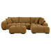 Camacho Upholstered Sectional Sofa with Ottoman Set - Casa Morelos / Coahuila Furniture (Oklahoma City, OK)