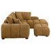 Camacho Upholstered Sectional Sofa with Ottoman Set - Casa Morelos / Coahuila Furniture (Oklahoma City, OK)