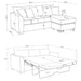 Storey Sleeper Sectionals - Casa Morelos / Coahuila Furniture (Oklahoma City, OK)