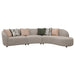 Fayette Upholstered Sectional Sofa Greige - Casa Morelos / Coahuila Furniture (Oklahoma City, OK)