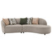 Fayette Upholstered Sectional Sofa Greige - Casa Morelos / Coahuila Furniture (Oklahoma City, OK)