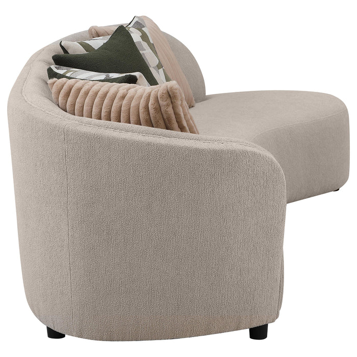 Fayette Upholstered Sectional Sofa Greige - Casa Morelos / Coahuila Furniture (Oklahoma City, OK)