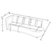 Fayette Upholstered Sectional Sofa Greige - Casa Morelos / Coahuila Furniture (Oklahoma City, OK)