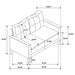 Bowen Stationary 3 Pc Sets - Casa Morelos / Coahuila Furniture (Oklahoma City, OK)