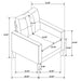 Bowen Stationary 3 Pc Sets - Casa Morelos / Coahuila Furniture (Oklahoma City, OK)