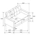 Bowen Stationary 3 Pc Sets - Casa Morelos / Coahuila Furniture (Oklahoma City, OK)