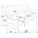 Ellington Stationary 3 Pc Set - Casa Morelos / Coahuila Furniture (Oklahoma City, OK)
