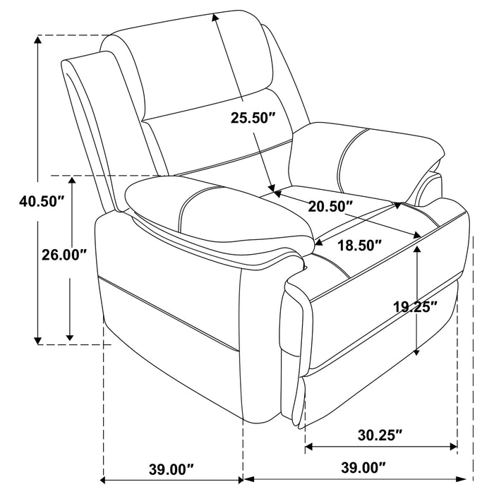 Ellington Stationary 3 Pc Set - Casa Morelos / Coahuila Furniture (Oklahoma City, OK)