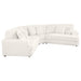 Emberson Upholstered Modular Sectional Sofa Ivory - Casa Morelos / Coahuila Furniture (Oklahoma City, OK)
