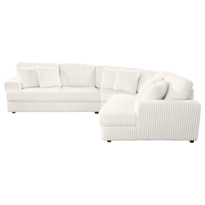 Emberson Upholstered Modular Sectional Sofa Ivory - Casa Morelos / Coahuila Furniture (Oklahoma City, OK)