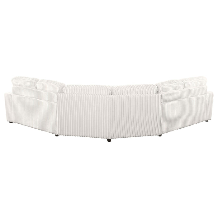 Emberson Upholstered Modular Sectional Sofa Ivory - Casa Morelos / Coahuila Furniture (Oklahoma City, OK)