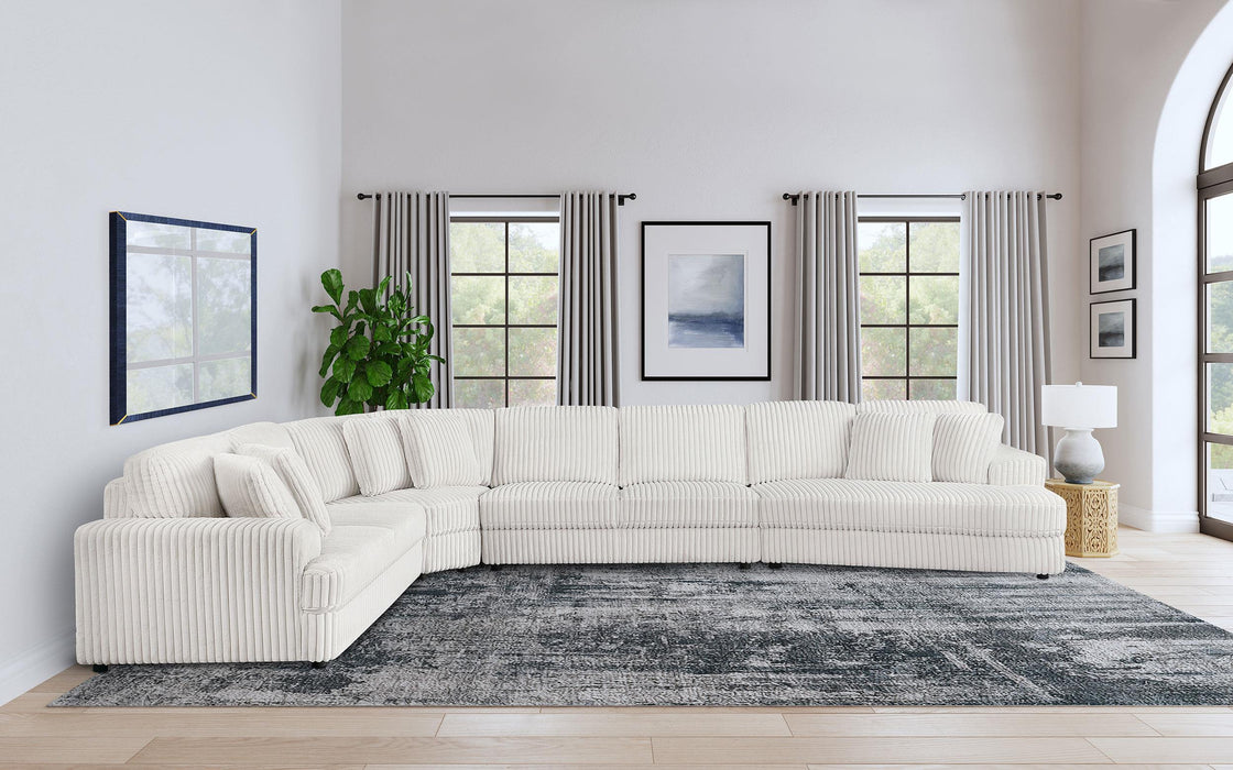 Emberson Upholstered Modular Sectional Sofa Ivory - Casa Morelos / Coahuila Furniture (Oklahoma City, OK)