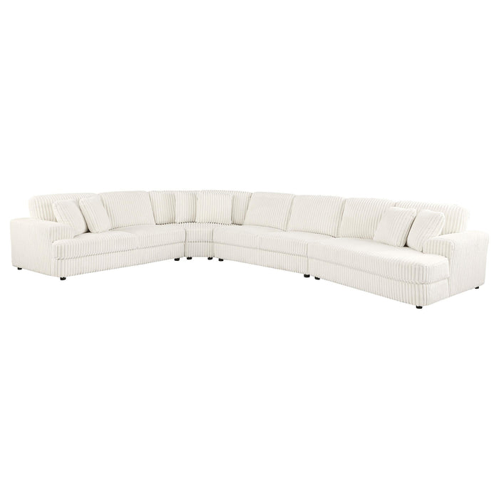 Emberson Upholstered Modular Sectional Sofa Ivory - Casa Morelos / Coahuila Furniture (Oklahoma City, OK)
