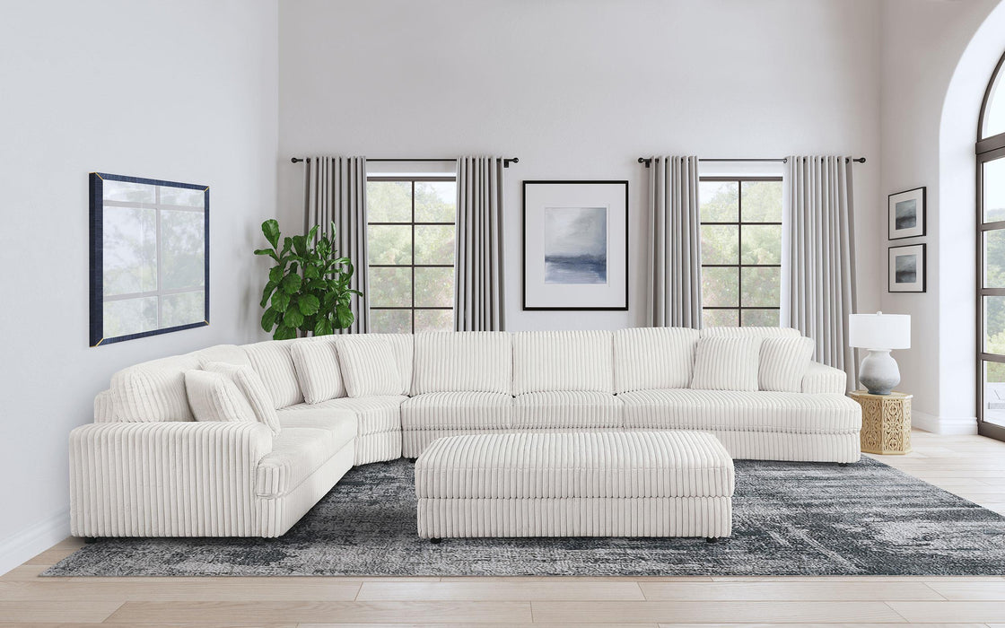 Emberson Upholstered Modular Sectional Sofa Ivory - Casa Morelos / Coahuila Furniture (Oklahoma City, OK)