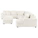 Emberson Upholstered Modular Sectional Sofa Ivory - Casa Morelos / Coahuila Furniture (Oklahoma City, OK)