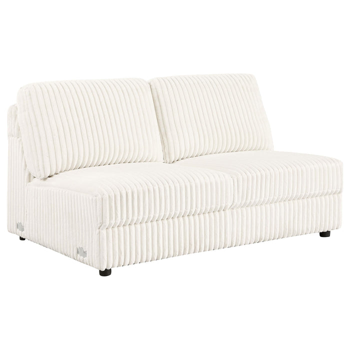 Emberson Upholstered Modular Sectional Sofa Ivory - Casa Morelos / Coahuila Furniture (Oklahoma City, OK)