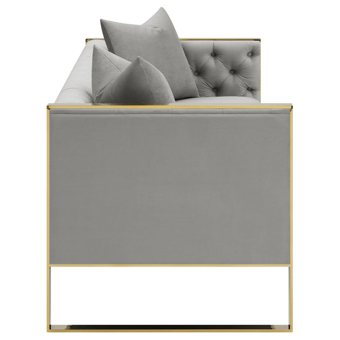 Eastbrook Stationary 3 Pc Set Gray - Casa Morelos / Coahuila Furniture (Oklahoma City, OK)
