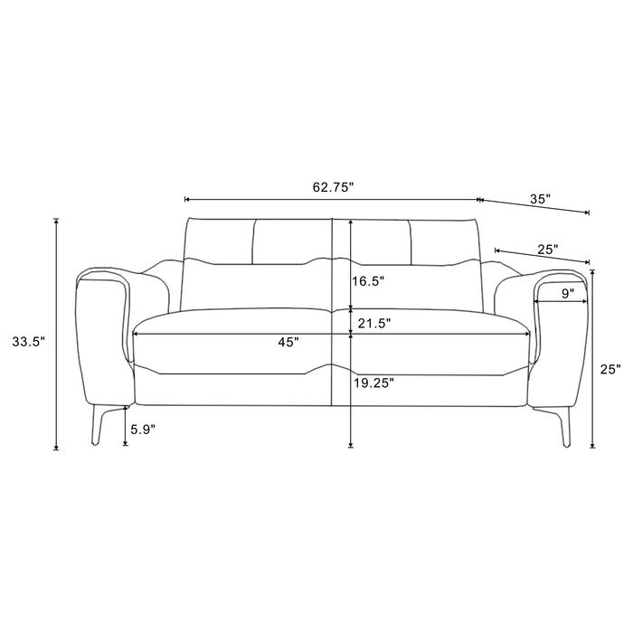 Nolan Living room set - Casa Morelos / Coahuila Furniture (Oklahoma City, OK)