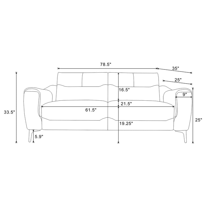 Nolan Sofa - Casa Morelos / Coahuila Furniture (Oklahoma City, OK)