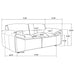 Buxton Loveseat - Casa Morelos / Coahuila Furniture (Oklahoma City, OK)