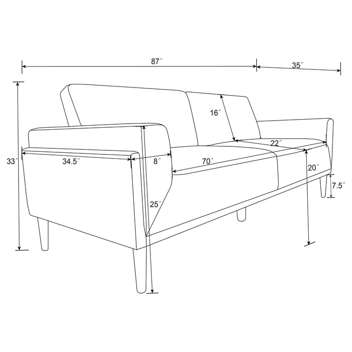 Rilynn Stationary 3 Pc Sets - Casa Morelos / Coahuila Furniture (Oklahoma City, OK)