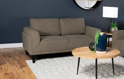 Rilynn Upholstered Track Arms Loveseat - Casa Morelos / Coahuila Furniture (Oklahoma City, OK)