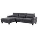 Caspian Stationary Sectionals - Casa Morelos / Coahuila Furniture (Oklahoma City, OK)