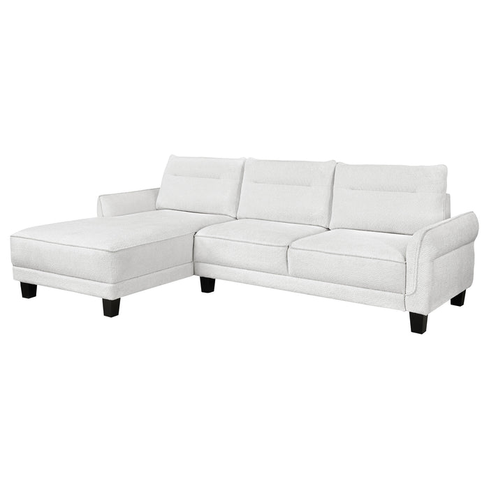Caspian Stationary Sectionals - Casa Morelos / Coahuila Furniture (Oklahoma City, OK)