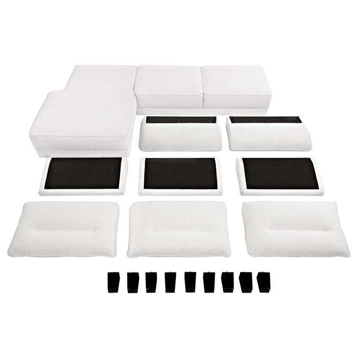 Caspian Stationary Sectionals - Casa Morelos / Coahuila Furniture (Oklahoma City, OK)