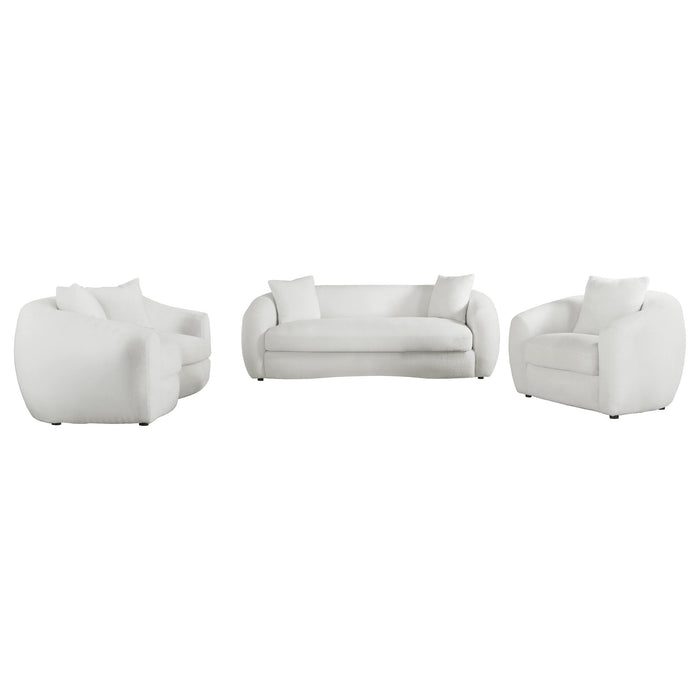 Isabella Stationary 3 Pc Set White - Casa Morelos / Coahuila Furniture (Oklahoma City, OK)